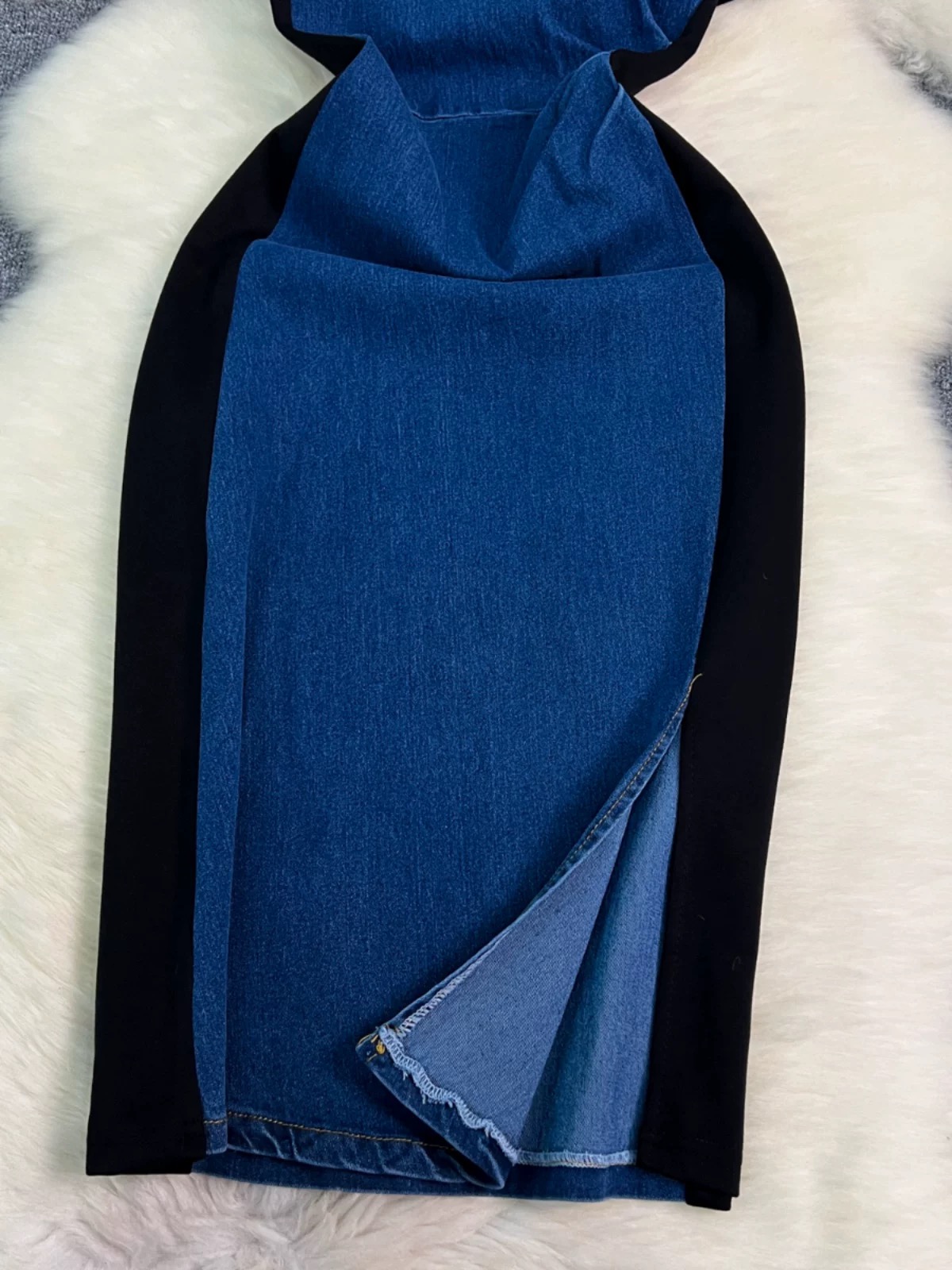 Reminder denim dress DBC56 images